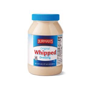 Burman's Whipped Dressing, Light or Olive Oil Mayonnaise