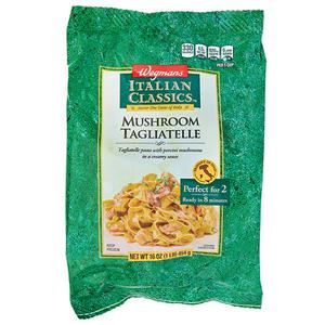 Wegmans Italian Classics Frozen Mushroom Tagliatelle