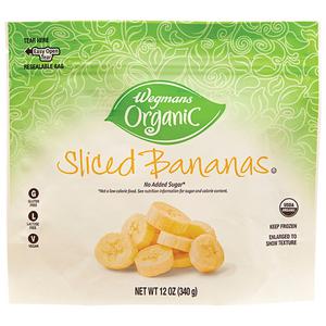 Wegmans Organic Frozen Sliced Bananas