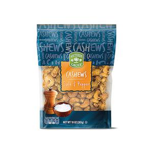 Southern Grove Salt & Pepper or Chili Lime Cashews