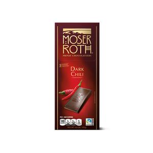 Moser Roth Chocolate Bars: Chili, Mint or Orange & Almond