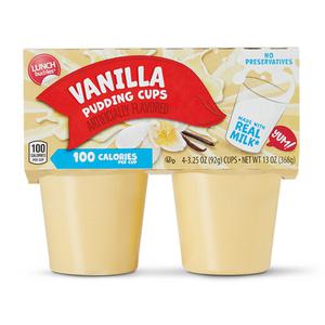 Lunch Buddies Vanilla or Chocolate Pudding Cups