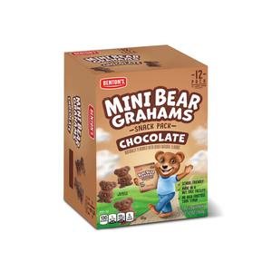 Benton's Mini Bear Grahams Snack Packs Chocolate or Honey