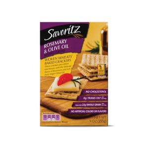 Savoritz Woven Whole Wheat Crackers Assorted Varieties