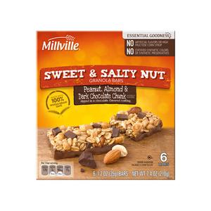 Millville Sweet & Salty Bars Assorted Varieties