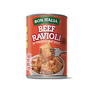 Bon Italia Mini or Regular Beef Ravioli