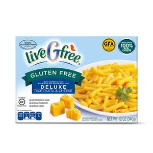 liveGfree Gluten Free Deluxe Macaroni & Cheese or Deluxe Shells & Cheese