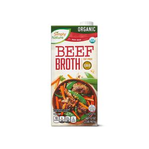 Simply Nature Organic Beef or Vegetable Broth