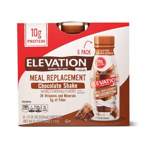 Elevation by Millville Chocolate Meal Replacement Shakes