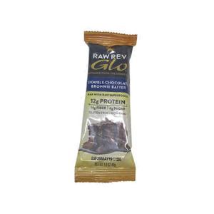 Raw Rev Rev Glo Protein Bar Double Chocolate Brownie Batter