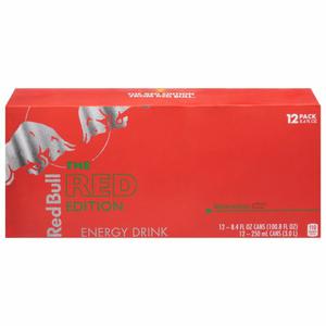 Red Bull Energy Drink, Watermelon, 12 Pack