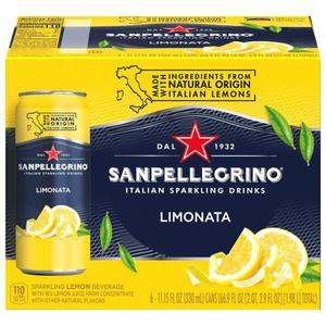 San Pellegrino Sparkling Drinks, Italian, Limonata