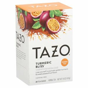 Tazo Tea Herbal Tea, Turmeric Bliss, Bags