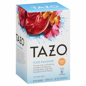 Tazo Tea Herbal Tea, Iced Passion, Tea Bags