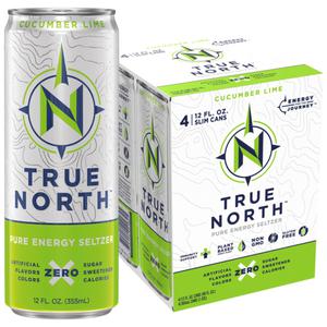 True North Energy Cucumber Lime Energy Drinks 4 Pack