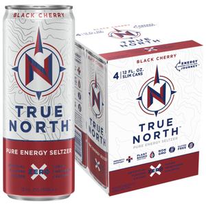 True North Black Cherry Energy Drinks 4 Pack