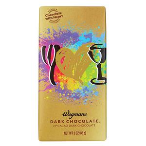 Wegmans Making a Difference Chocolate with Heart Dark Chocolate Bar