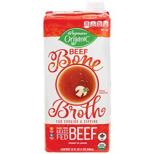 Wegmans Organic Beef Bone Broth Made from Grass-Fed Beef