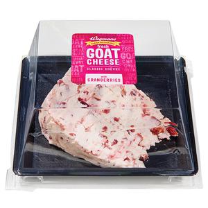 Wegmans Fresh Classic Chevre Goat Cheese with Cranberries