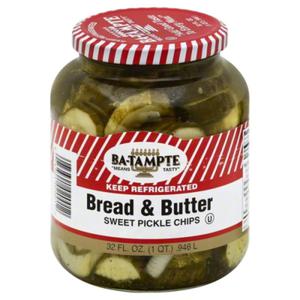 Ba-Tampte Pickle Chips, Sweet, Bread & Butter