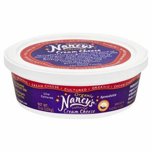 Nancy's Organic Cream Cheese, Cultured, Spreadable