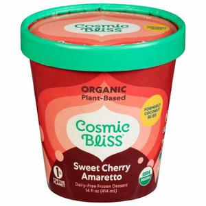 Cosmic Bliss Frozen Dessert, Sweet Cherry Amaretto