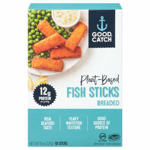 Good Catch Fish Sticks, Plant-Based, Breaded