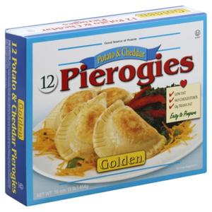 Golden Star Pierogies, Potato & Cheddar