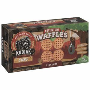 Kodiak Cubs Waffles, Adventure, Cinnamon, Mini