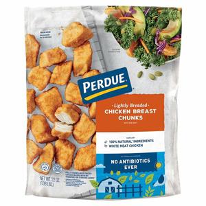 Perdue Chicken Breast Chunks, Lightly Breaded