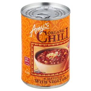 Amy's Kitchen Chili, Organic, with Vegetables, Medium