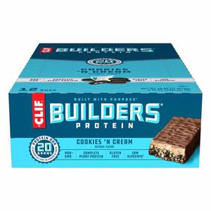 CLIF BAR Protein Bar, Cookies 'N Cream