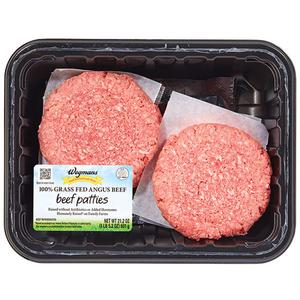 Wegmans 100% Grass Fed Angus Beef Patties