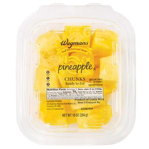 Wegmans Fresh Cut Pineapple, Chunks