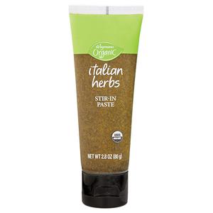 Wegmans Organic Italian Herbs Stir-In Paste