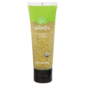 Wegmans Organic Cilantro Stir-In Paste