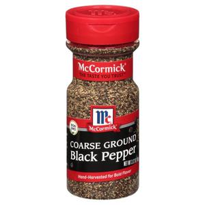 McCormick® Black Pepper, Coarse Ground