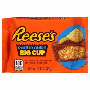 Reese's Peanut Butter Cups, Potato Chips Big Cup