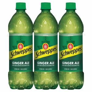 Schweppes Ginger Ale Ginger Ale, 6 Pack