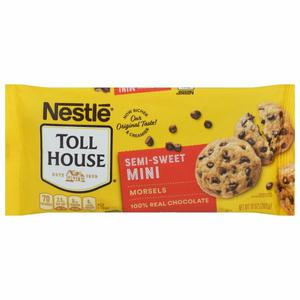 Toll House Toll House Morsels, Semi-Sweet, Mini, Chocolate