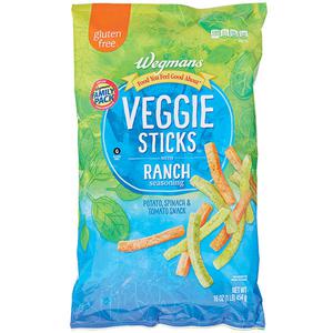 Wegmans Veggie Sticks with Ranch Seasoning, FAMILY PACK