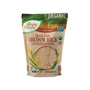 Simply Nature Organic White or Brown Rice