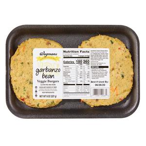 Wegmans Veggie Burger, Garbanzo Bean