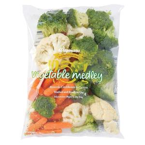 Wegmans Vegetable Medley, Microwaveable, Cleaned & Cut