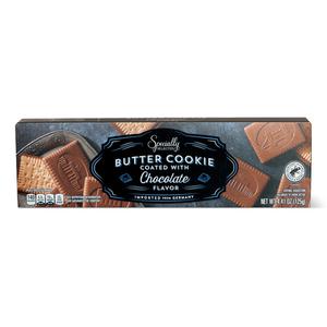 Specially Selected Milk or Dark Chocolate Coated Butter Cookies