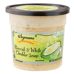 Wegmans Broccoli & White Cheddar Soup