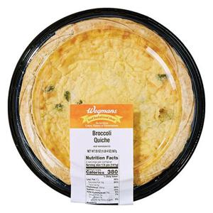 Wegmans Broccoli Quiche