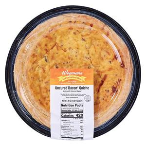 Wegmans Bacon Quiche