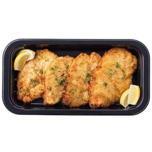 Wegmans ABF Breaded Chicken Cutlets with Lemon Wedges, FAMILY PACK