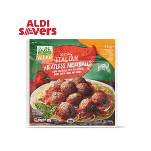 Earth Grown Classic or Zesty Italian Meatless Meatballs